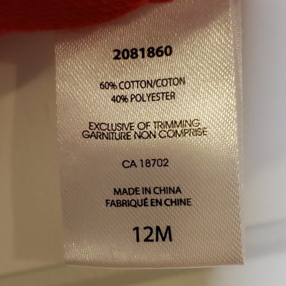 Disney Baby Embroidered Mickey Mouse Zipper Sweatshirt Hoodie - Size: 12M - Picture 3 of 11